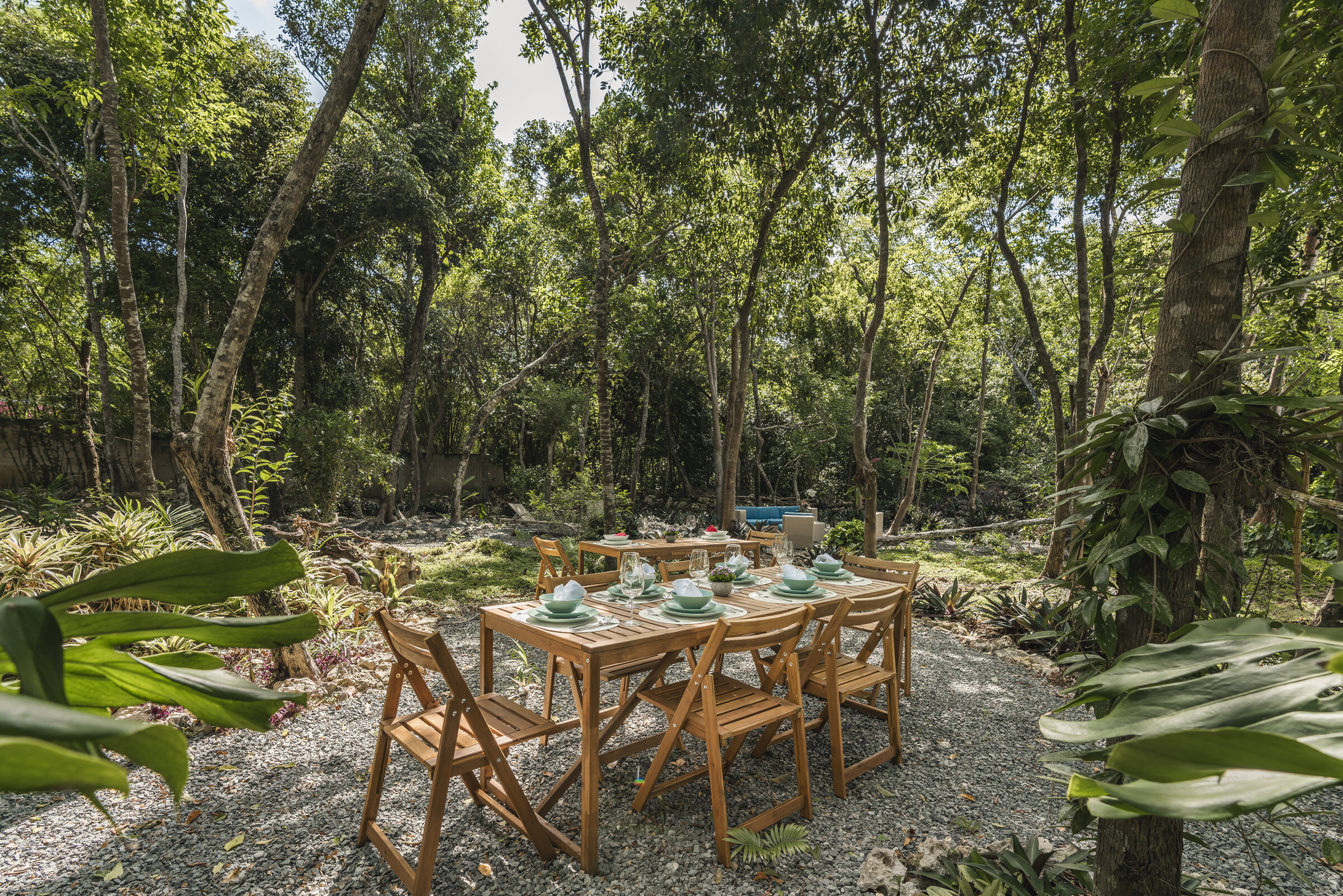 Comedor en el bosque Villa Eden — experiencia gastronómica única en la naturaleza
